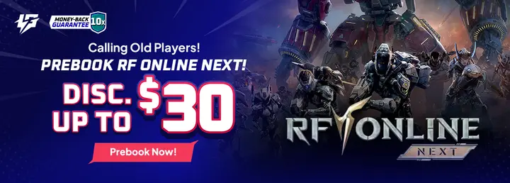 SEA RF ONLINE NEXT PREBOOK